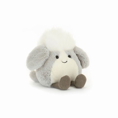 Jellycat Amuseabean Sheepdog Dog USA | 75362EDZL